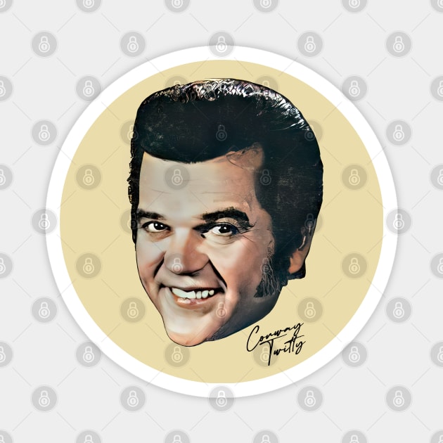 Ladies and Gentlemen ... Mr Conway Twitty Magnet by DankFutura